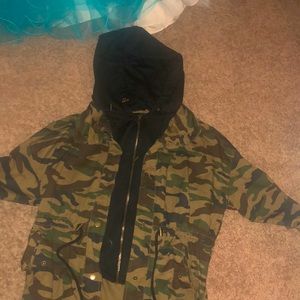 Camouflage double jacket